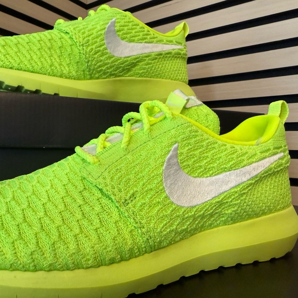 Nike Neon Green Athletic Sneakers - Picture 14 of 16